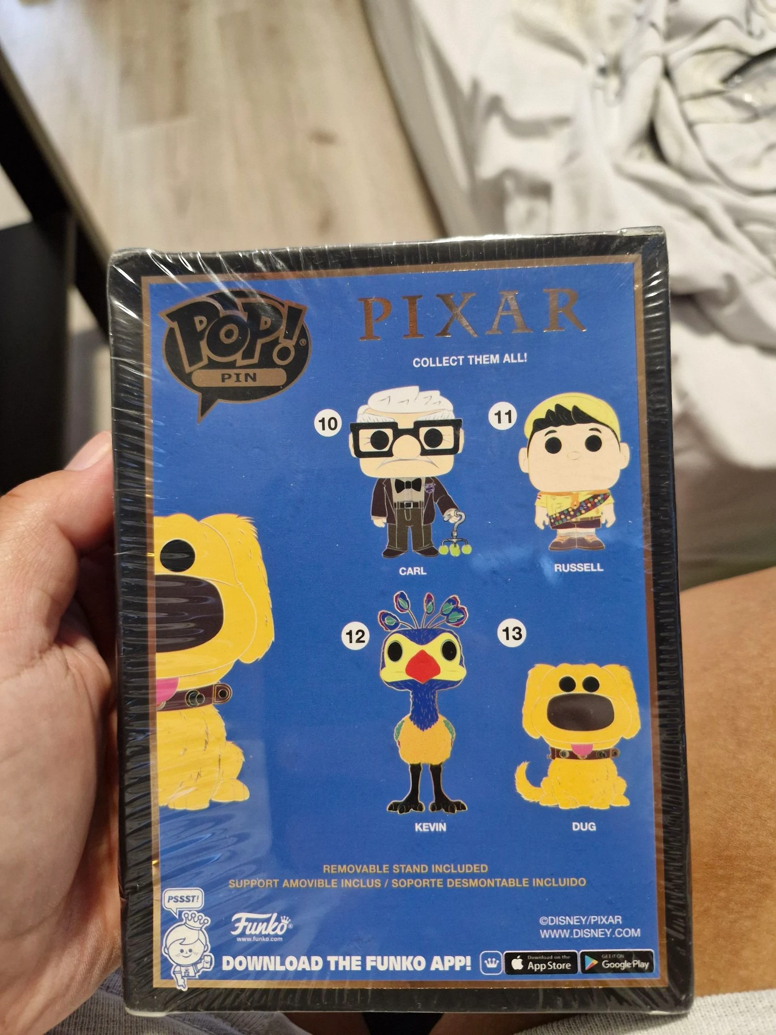 Funko Pop! Pin Pixar Up Dug Enamel Pin New – photo 2